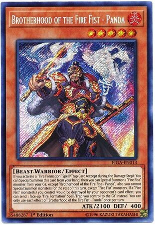 Brotherhood of the Fire Fist - Panda - FIGA-EN013 - Secret Rare 1st Edition
Fists of the Gadgets Singles