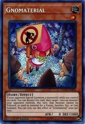 Gnomaterial - DANE-EN000 - Secret Rare 1st Edition
Dark Neostorm 1st Edition Singles