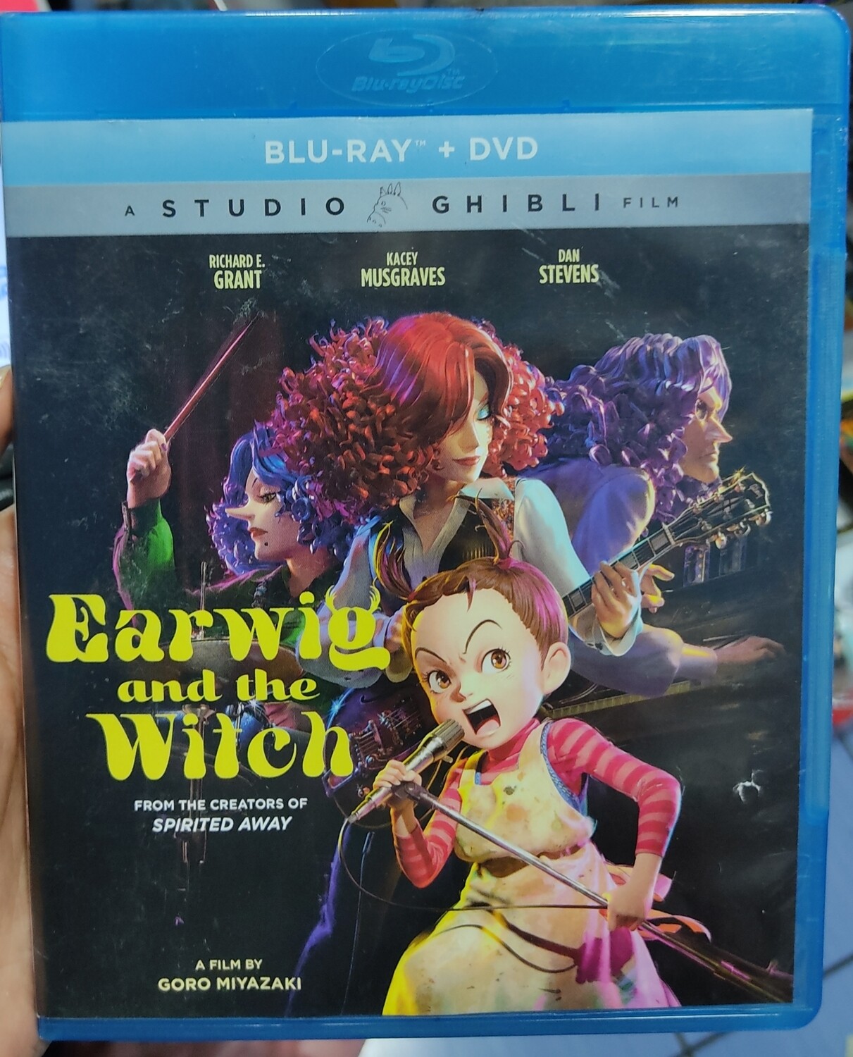 SJ Earwig and the Witch Blu Ray Original Usado Completo