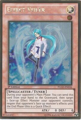 Effect Veiler - PGLD-EN036 - Gold Rare 1st Edition
Premium Gold 1st Edition Singles