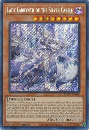 SJ Lady Labrynth of the Silver Castle - DABL-EN030 - Secret Rare 1st Edition
Darkwing Blast 1st Edition Singles