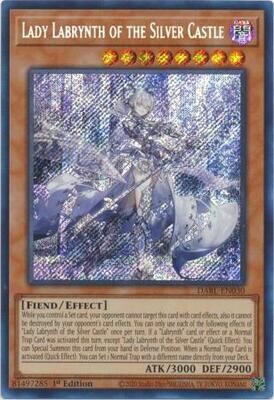 SJ Lady Labrynth of the Silver Castle - DABL-EN030 - Secret Rare 1st Edition
Darkwing Blast 1st Edition Singles