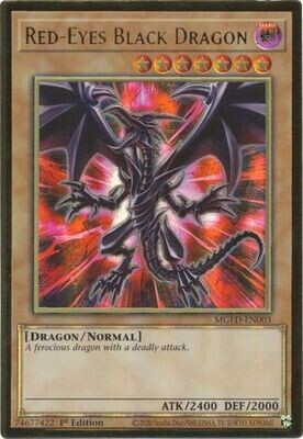 SJ Red-Eyes Black Dragon - MGED-EN003 - Premium Gold Rare 1st Edition
Maximum Gold El Dorado 1st Edition Singles