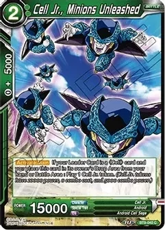 Cell Jr., Minions Unleashed - Universal Onslaught (DBS-B09) Universal Onslaught