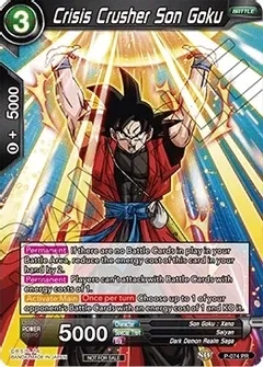 Crisis Crusher Son Goku - Promotion Cards (PR)
Promotion Cards