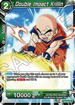 Double Impact Krillin - World Martial Arts Tournament (DBS-TB02)
World Martial Arts Tournament Foil