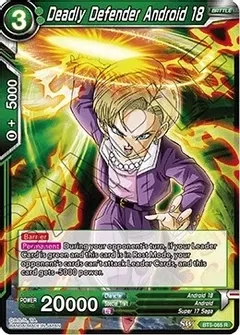 Deadly Defender Android 18 - Miraculous Revival (DBS-B05)
Miraculous Revival Foil