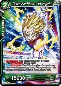 Defensive Stance SS Vegeta - Miraculous Revival (DBS-B05) Miraculous Revival