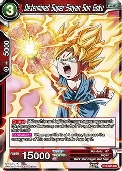 Determined Super Saiyan Son Goku - Cross Worlds (DBS-B03) Cross Worlds