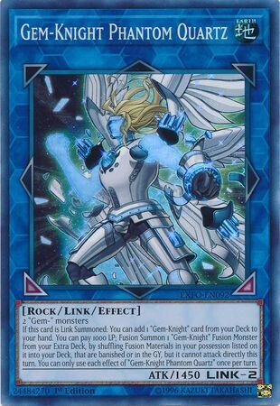 Gem-Knight Phantom Quartz - EXFO-EN092 - Super Rare 1st Edition Extreme Force [EXFO] 1st Edition Singles (Espanol)