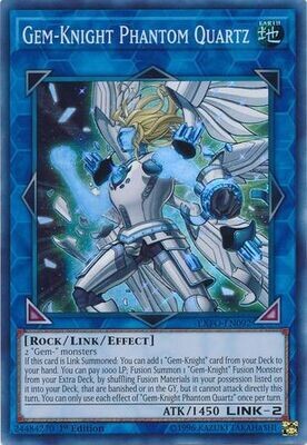 Gem-Knight Phantom Quartz - EXFO-EN092 - Super Rare 1st Edition Extreme Force [EXFO] 1st Edition Singles (Espanol)