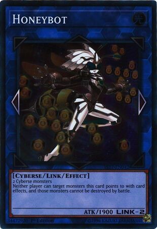 Honeybot - YS17-EN042 - Super Rare 1st Edition Starter Deck Link Strike Singles