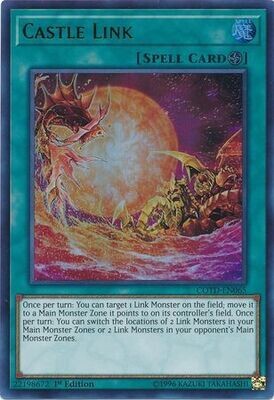 Castle Link - COTD-EN065 - Ultra Rare 1st Edition Code of the Duelist 1st Edition Singles (Espanol)