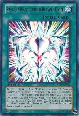 Rank-Up-Magic Limited Barian&#39;s Force - YS13-ENV02 - Ultra Rare 1st Edition Starter Deck: Super Starter: V for Victory [YS13] (espanol)