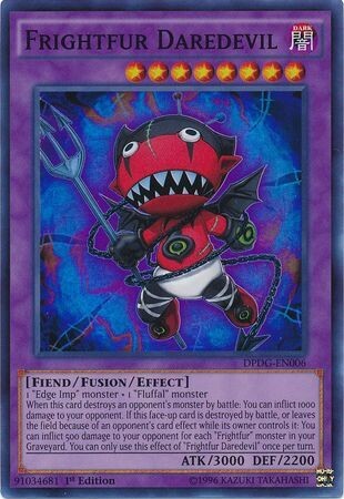 SJ Frightfur Daredevil - DPDG-EN006 - Super Rare 1st Edition
Duelist Pack: Dimensional Guardians Singles