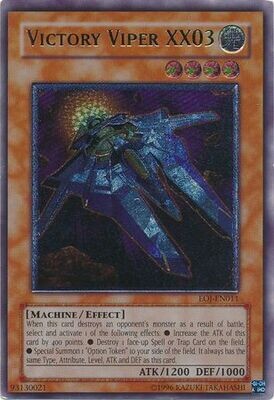 SJ Ultimate Rare - Victory Viper XX03 - EOJ-EN011 Unlimited
Enemy Of Justice [EOJ] Unlimited Singles