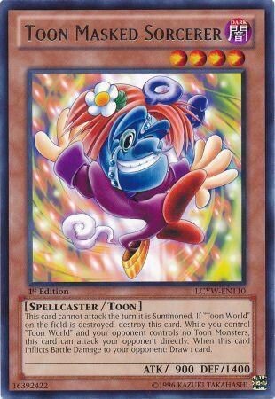 SJ Toon Masked Sorcerer - LCYW-EN110 - Rare 1st Edition
Legendary Collection 3: Yugi&#39;s World 1st Edition Singles