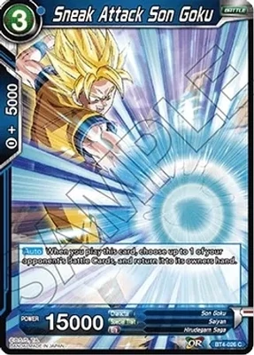 SJ Sneak Attack Son Goku - Colossal Warfare (DBS-B04)
Colossal Warfare