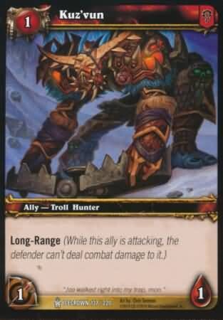 Kuz&#39;vun - 137/220 - Common
WoW: Icecrown