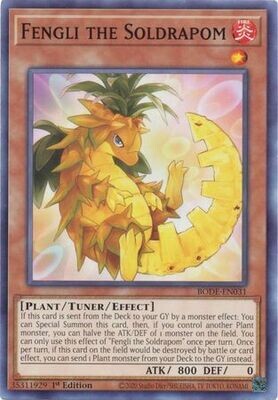 Fengli the Soldrapom - BODE-EN031 - Common 1st Edition Burst of Destiny 1st Edition Singles