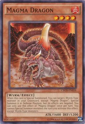 Magma Dragon - CROS-EN034 - Common Unlimited Crossed Souls Unlimited Singles