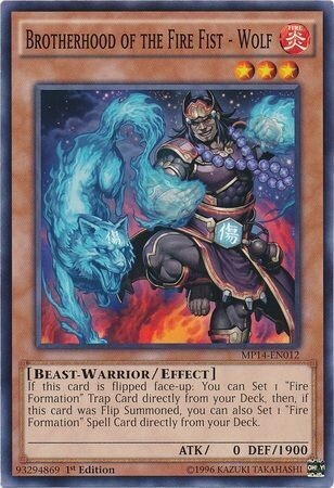 Brotherhood of the Fire Fist - Wolf - MP14-EN012 - Common 1st Edition
Yu-Gi-Oh! 2014 Mega-Tins Singles (Espanol)