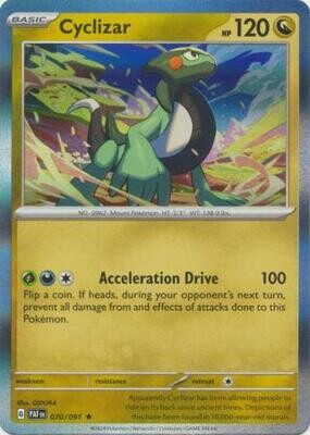 SJ Cyclizar - 070/091 - Holo Rare
Paldean Fates Singles