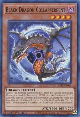 Black Dragon Collapserpent - SDAZ-EN013 - Common 1st Edition Structure Deck: Albaz Strike 1st Edition Singles (espanol)