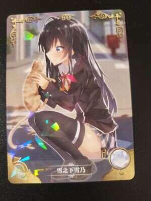 SJ Goddess Story Waifu Anime Card - Oregairu - Yukino Yukinoshita - NS-2M08R-08