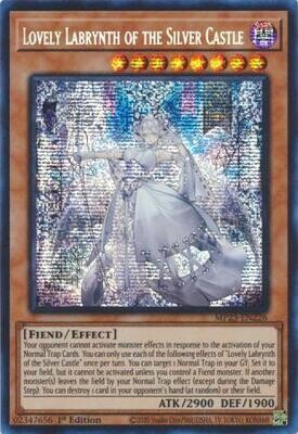 SJ Lovely Labrynth of the Silver Castle - MP23-EN226 - Prismatic Secret Rare 1st Edition
Mega Tin 2023 Dueling Heroes Singles