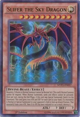 SH Slifer the Sky Dragon - MVP1-EN057 - Ultra Rare 1st Edition The Dark Side of Dimensions 1st Edition Singles