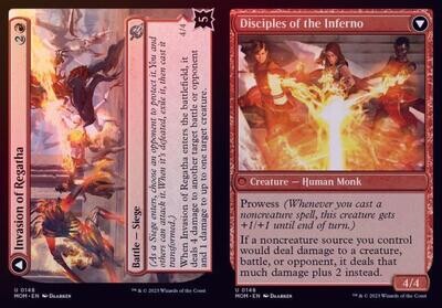 Invasion of Regatha // Disciples of the Inferno 0148 - Foil
March of the Machine Foil Singles