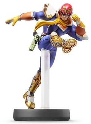 SH Captain Falcon Amiibo Super Smash Bros Nintendo Suelto
