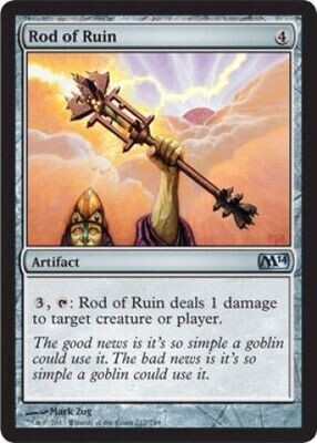Rod of Ruin 217/249 - Magic 2014 (M14) Singles