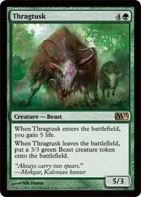 Thragtusk
Magic 2013 (M13) Singles(Español)