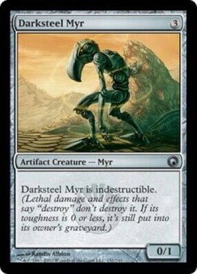 Darksteel Myr
Scars of Mirrodin Singles