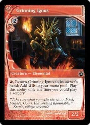 Grinning Ignus Future Sight Singles