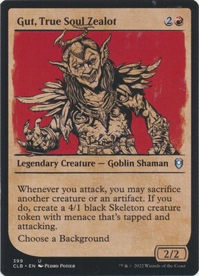 Gut, True Soul Zealot 399 - Showcase Rulebook
Commander Legends: Battle for Baldur&#39;s Gate Collector Booster Singles