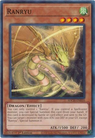 Ranryu - SDCH-EN010 - Common 1st Edition Spirit Charmers [SDCH] 1st Edition Singles