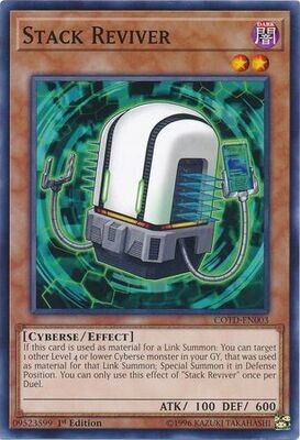 Stack Reviver - COTD-EN003 - Common 1st Edition Code of the Duelist 1st Edition Singles