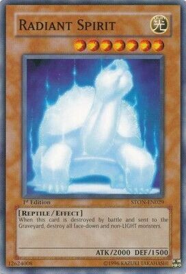 Radiant Spirit - STON-EN029 - Common 1st Edition Strike of Neos [STON] 1st Edition Singles