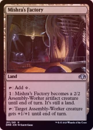 Mishra&#39;s Factory 251/261 - Foil Dominaria Remastered Foil Singles