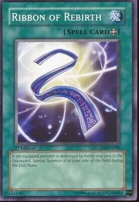 Ribbon of Rebirth - SDZW-EN030 - Common 1st Edition Structure Deck: Zombie World 1st Edition Singles
