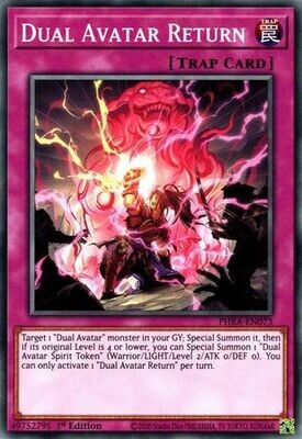 Dual Avatar Return - PHRA-EN073 - Common 1st Edition Phantom Rage 1st Edition Singles [PHRA] *Espanol*