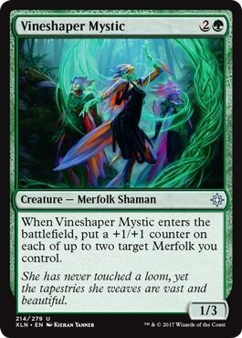 Vineshaper Mystic 214/279
Ixalan Singles