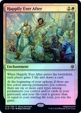 Happily Ever After 016/269 - Foil
Throne of Eldraine Foil Singles (Español)