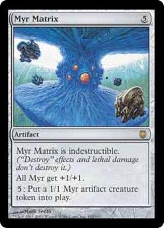 Myr Matrix
Darksteel Singles
