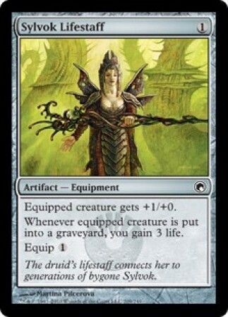 Sylvok Lifestaff Scars of Mirrodin Singles
