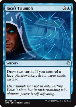 Jace&#39;s Triumph 055/264 - War of the Spark Singles