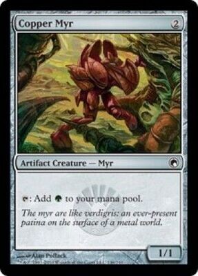 Copper Myr 146/249 - Scars of Mirrodin Singles